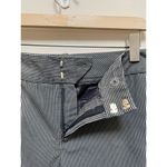 Norma Kamali  Black Gray Stripe Pixie Ankle Pant Size 10 Photo 7