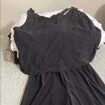 Black two shoulder jumpsuit great for anywhere. Photo 1