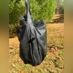 Furla Salome Cinched Hobo Bag Black Made in Romania 103746 EUC Photo 3