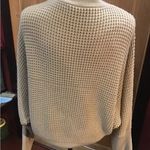 SheIn Women'sDeep V-Neck Wrap Sweater Long Sleeve Front Cross Loose Knitted Pullover Photo 2