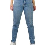 Zana Di 1990s Vintage High Rise Straight Leg Mom Jeans Tapered 30" Yoke Jeans Photo 3