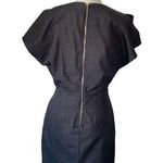 Mystic Los Angeles  Dress in Black Denim Sz M Photo 3
