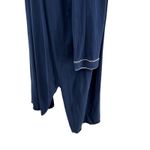 La Ligne Bonne Nuit Shirt Dress‎ Pajama Nightgown Long Sleeve Blue Size Small Photo 5