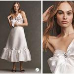 Hutch New! Strapless Crystal Bow-Tie Midi Dress Sz 4 $298 Photo 6