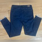 Judy Blue  Dark Indigo Frayed Skinny fit Jeans. womens 13/31 Photo 11