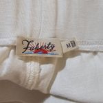 Faherty  Womens White Arlie Day Linen Blend Pants Medium‎ Photo 2