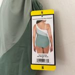 Carole Hochman Green Colorblock One Shoulder One Piece Swimsuit Size Small New Photo 2