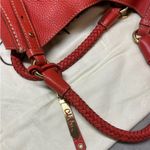 Cole Haan  Handbag Pebbled Leather Coral Photo 8