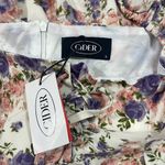 Cider  NWT Floral Corset Top Romper Photo 2