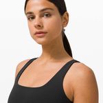 Lululemon Nulu Fold Tight Crop Yoga Tank Top Black Photo 1