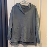 Westbound  Notch Neck V Neck Hoodie Photo 1