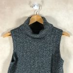 LORD & TAYLOR Sleeveless Turtleneck Sweater NWOT XS Gray Photo 12