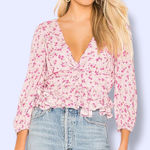 Majorelle  Chrissa Top in Mauve Ditsy Photo 0