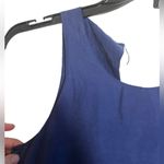 Style in silk SHIFT dress BLUE SIZE SMALL Photo 2