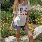Vine & Love Patriotic “LOVE” Graphic Tee‎ Photo 1