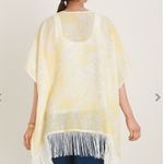 Chico's Chico’s 100% Linen Paisley Ruana Wrap Cardigan Women’s Sz S/M lightweight Photo 3