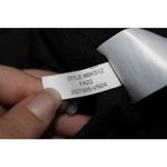 J.Crew Womens  BK512 Clip-Dot Black Pullover Tier Short Sleeve Midi Dress Size S Photo 6