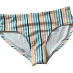 Old Navy Bikini Bottom Size XL(14-16) Vertical Stripe Multicolor Full Coverage Photo 0