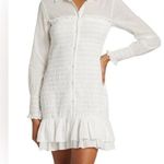 Veronica Beard  Kelsey smocked cotton shirt dress Photo 0