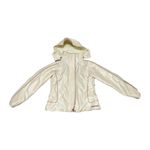 Marmot Y2K Precip Rain Jacket Waterproof Beige Cream Womens Medium Gorpcore Coat Photo 1