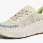 Nicole Miller New York knit sneakers women’s size 7 pastel multicolored casual Photo 0