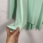 Eileen Fisher  Mint Green Long Sleeve Blouse M Baggy Oversized Lagenlook Casual Photo 2