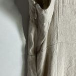 Club Monaco  Cream Midi Dress with Button Detail Photo 3