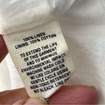 Alex Mill Dress linen striped rose midi womens Cream (medium) natural minimalist Photo 5