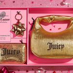 Juicy Couture  3 Piece Mini Hobo Set With Mirror And Wristlet NWT​ Photo 0