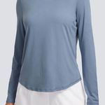 CRZ Yoga Women's Long Sleeve Blue Dry Fit Top Photo 0