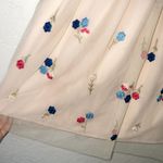 Modcloth Blush Dreamy Details Embroidered Beaded Mini Dress Size Small Photo 4