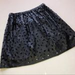 Gianni Bini Faux Leather Laser Cut Mini Skirt Photo 2