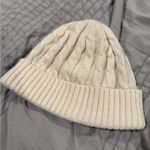 Carhartt  Womens Beanie Hat Cream Ivory Cable Knit One Size Cap Soft Photo 2