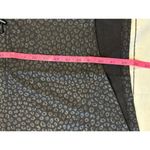 Zuda Black Leopard Large Full Zip Up Casual Jacket Shiny Athleisure Workout Wear Photo 9