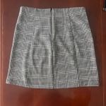 Ivy+Main Black & White Plaid Skirt Photo 1