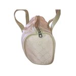 Vintage Celebrity Pastel Pink Top Handle Purse Bag Tote Photo 6