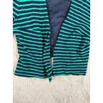 Armani Exchange  Striped‎ Cropped Blazer Career Jacket M Y2K Retro City Photo 6