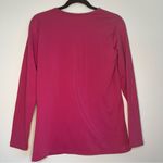 Thermajane Women’s Medium Fuchsia Long Sleeve Base Layer Top Pink Photo 2