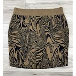 Good American Women's Intarsia Swirl Knit Stretch Mini Skirt Sz L/XL 3/4 Photo 4