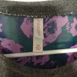 Xhilaration  gray floral sheer raw hem XS Photo 3