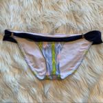 Tart Collections Bikini Bottom Navy White Geometric Size M Photo 2
