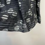 Alice + Olivia  Rowen Tiered Long Sleeve Floral Mini Dress Black Cream womens XS Photo 11