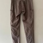 Aerie Chill Play Move Beige Pocket Active Leggings Photo 3