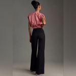 Anthropologie NWT The Naomi Wide-Leg Flare Pants by Maeve Size US 4 Photo 1