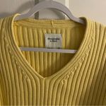 Abercrombie & Fitch  Yellow Sweater Photo 2