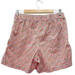 J.Crew Liberty Floral Pull-On Camp Shorts Size Medium High Rise Cotton Pocket Photo 2