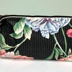 Christian Dior  Vintage Medium Floral and Pin Stripe Cosmetic Bag *Collectible* Photo 9