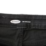 Old Navy  Pop Icon High Rise Skinny Jeans Women’s Size 6 Short Black Denim Pants Photo 5
