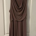 Cynthia Rowley  Sleeveless Brown Midi Dress, Sz M Photo 0