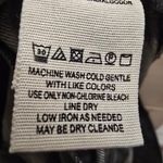 Free People {26}  We The Free Distressed Black Denim Mini Skirt Photo 13